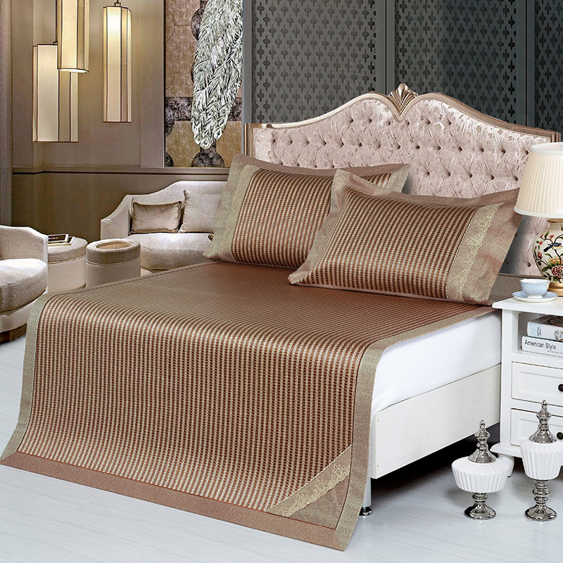 藤席系列        双面藤席系列三件套 1.5m（5英尺）床 欧逸1