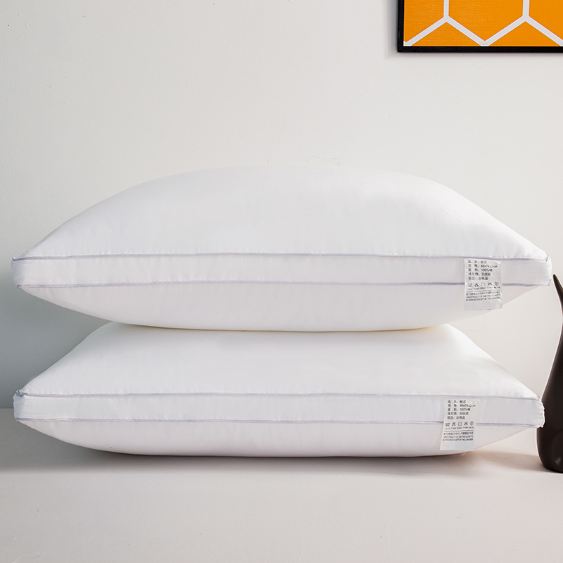 2023新款全棉立体白色枕头枕芯