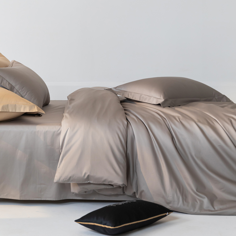 2024新款140支埃及匹马棉纯棉纯色四件套床笠床单款5个尺寸不断货（风格一）