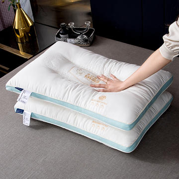 2024新款超柔软立体羊绒蛋白枕头家用单人女成人护颈椎助深睡眠定型舒适枕芯