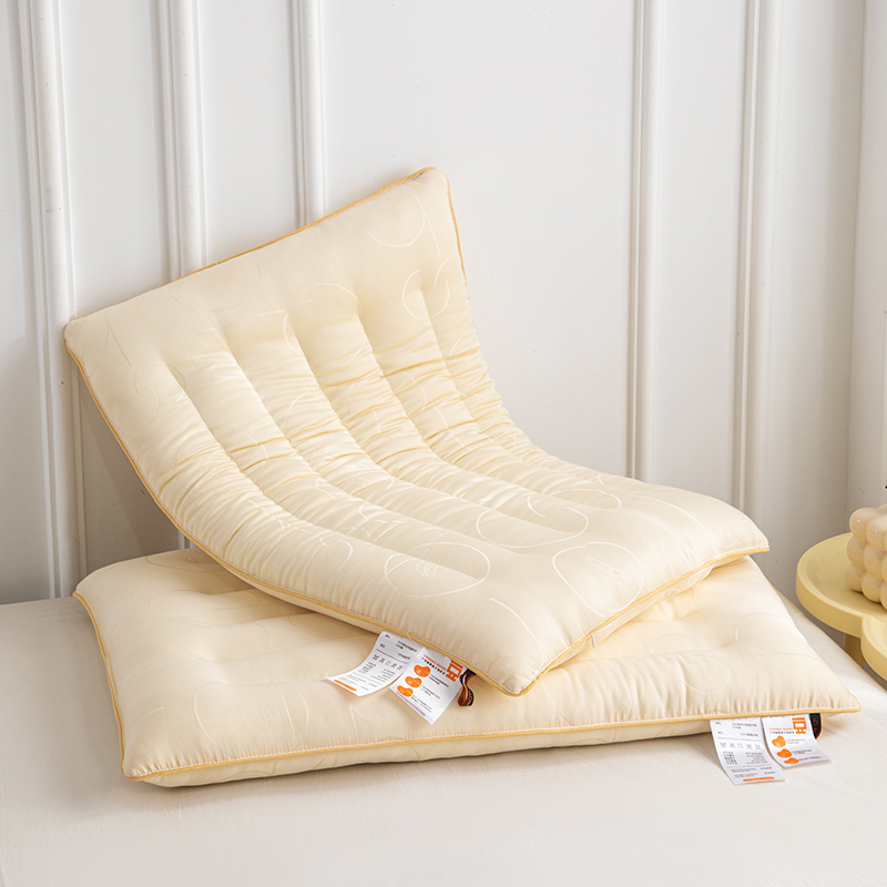 2024新款超柔软轻奢天丝大豆超低枕矮枕护颈枕头枕芯 天丝蛋白超低枕