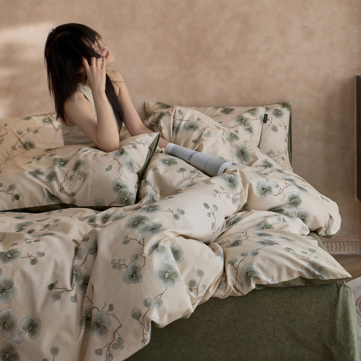 2025新款全棉磨毛印花四件套-御岚