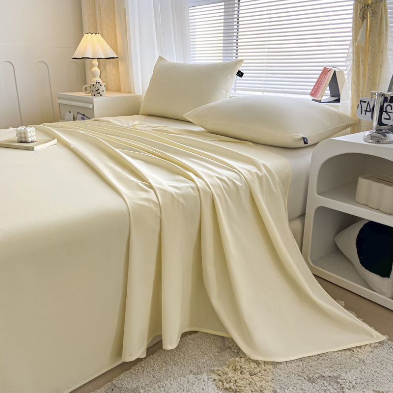 2025新款全棉纯色单床单-米兰