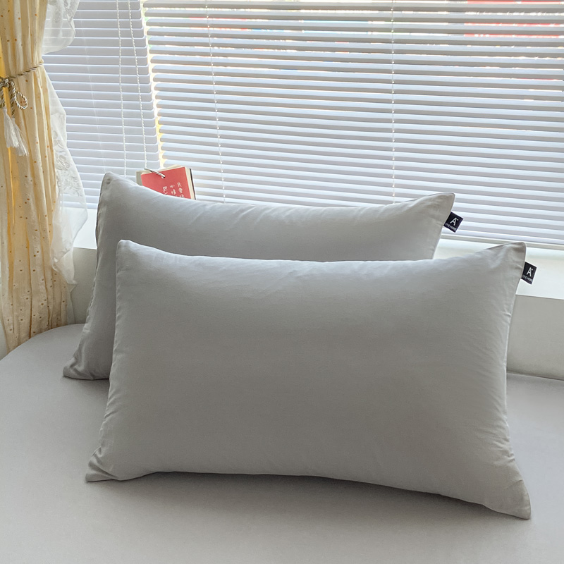 2025新款全棉纯色单枕套-米兰