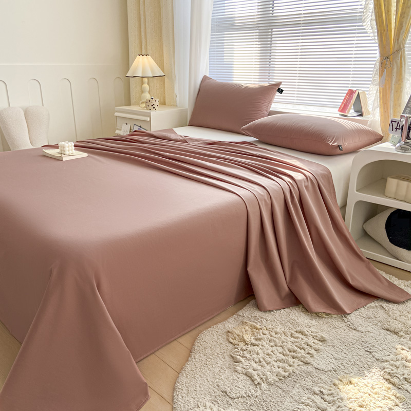 2025新款全棉纯色单床单-米兰