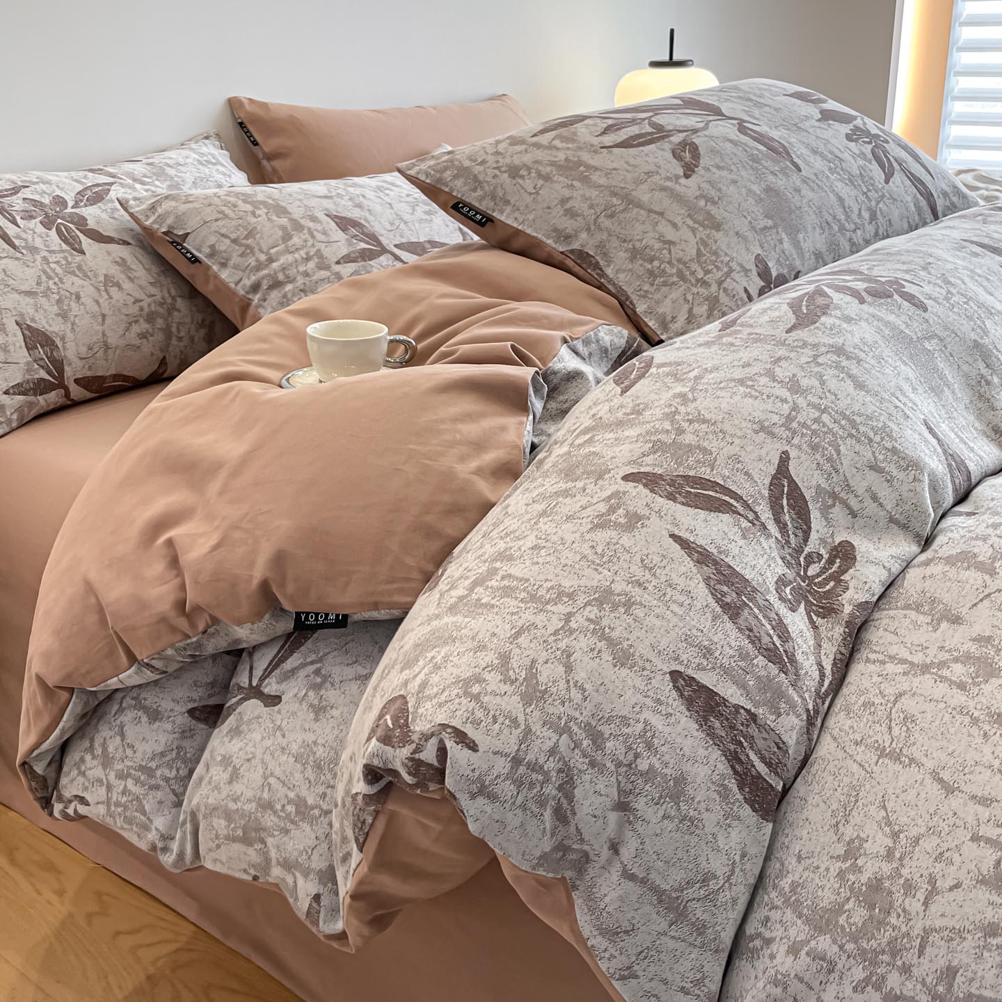 2025新款全棉磨毛色织提花四件套