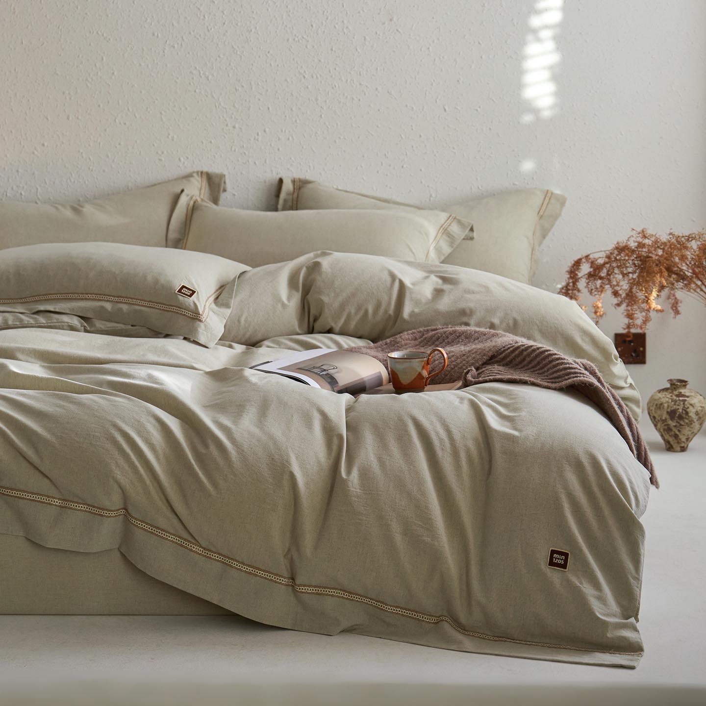 2025新款A类棉麻四件套-简慕