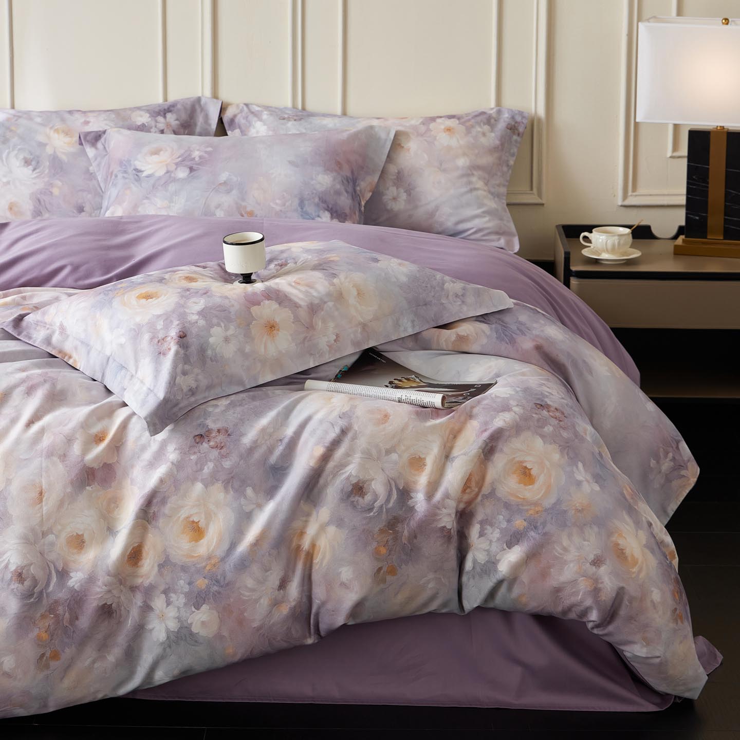 2025新款50S磨毛基础款四件套