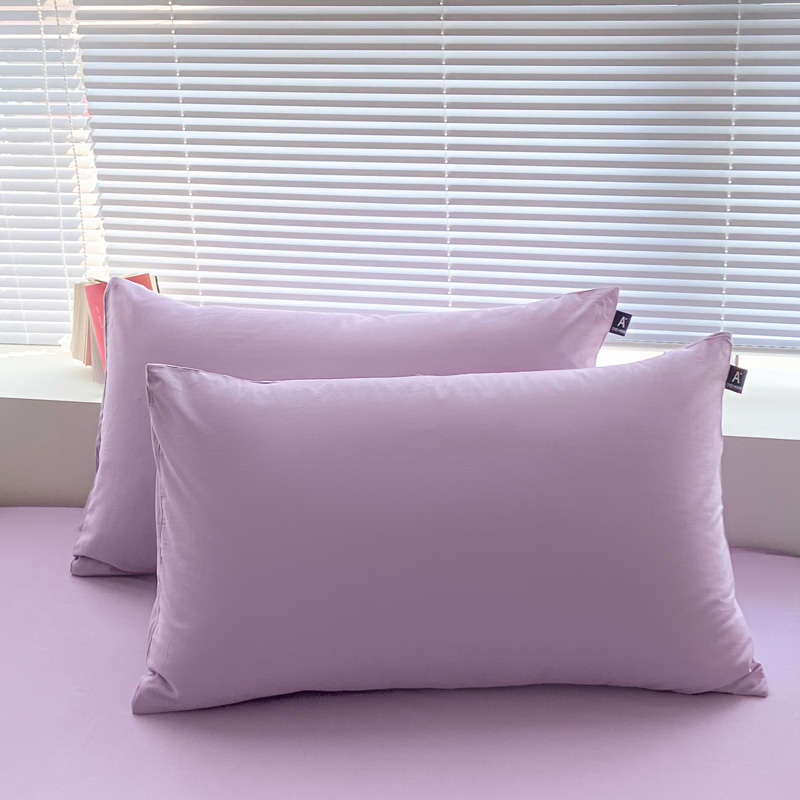 2025新款全棉纯色单枕套-米兰
