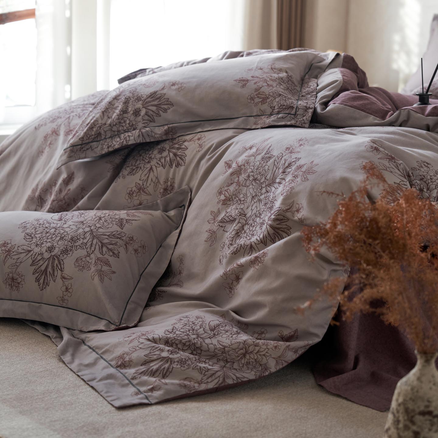 2025新款全棉磨毛印花四件套-奥罗