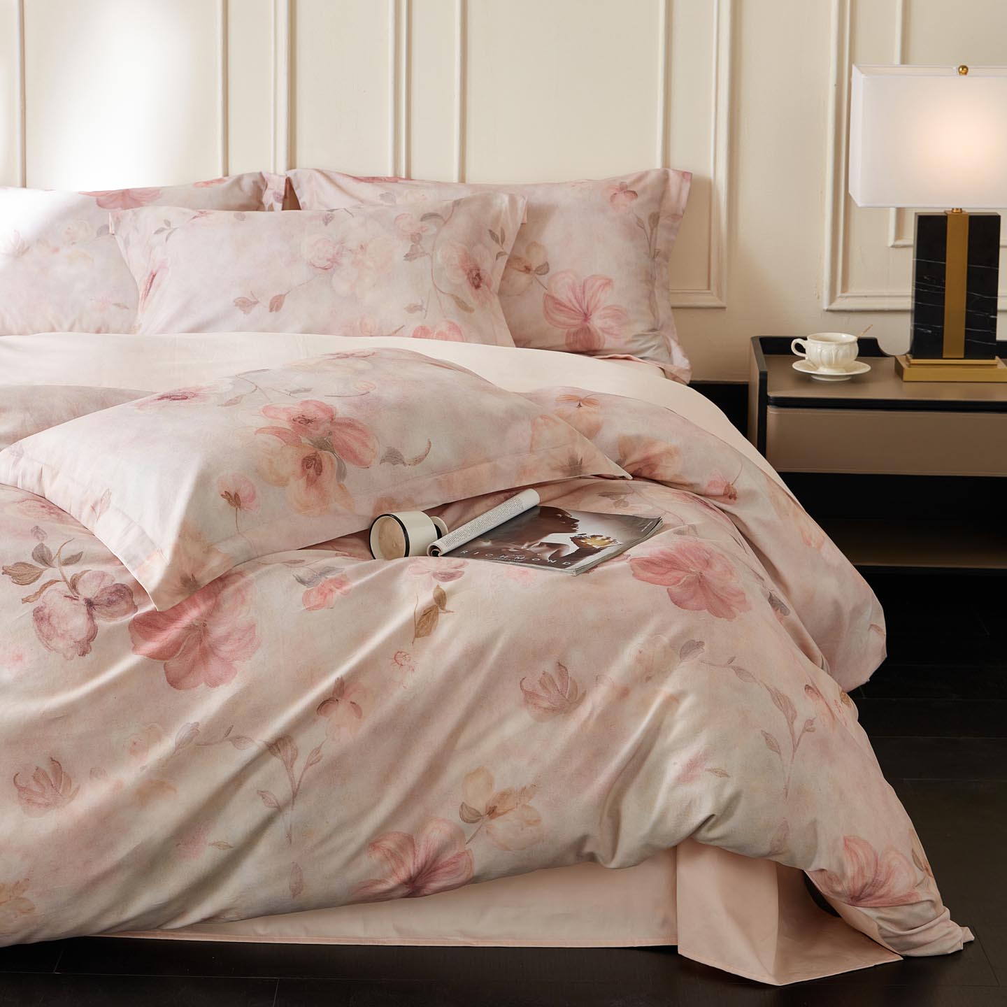 2025新款50S磨毛基础款四件套