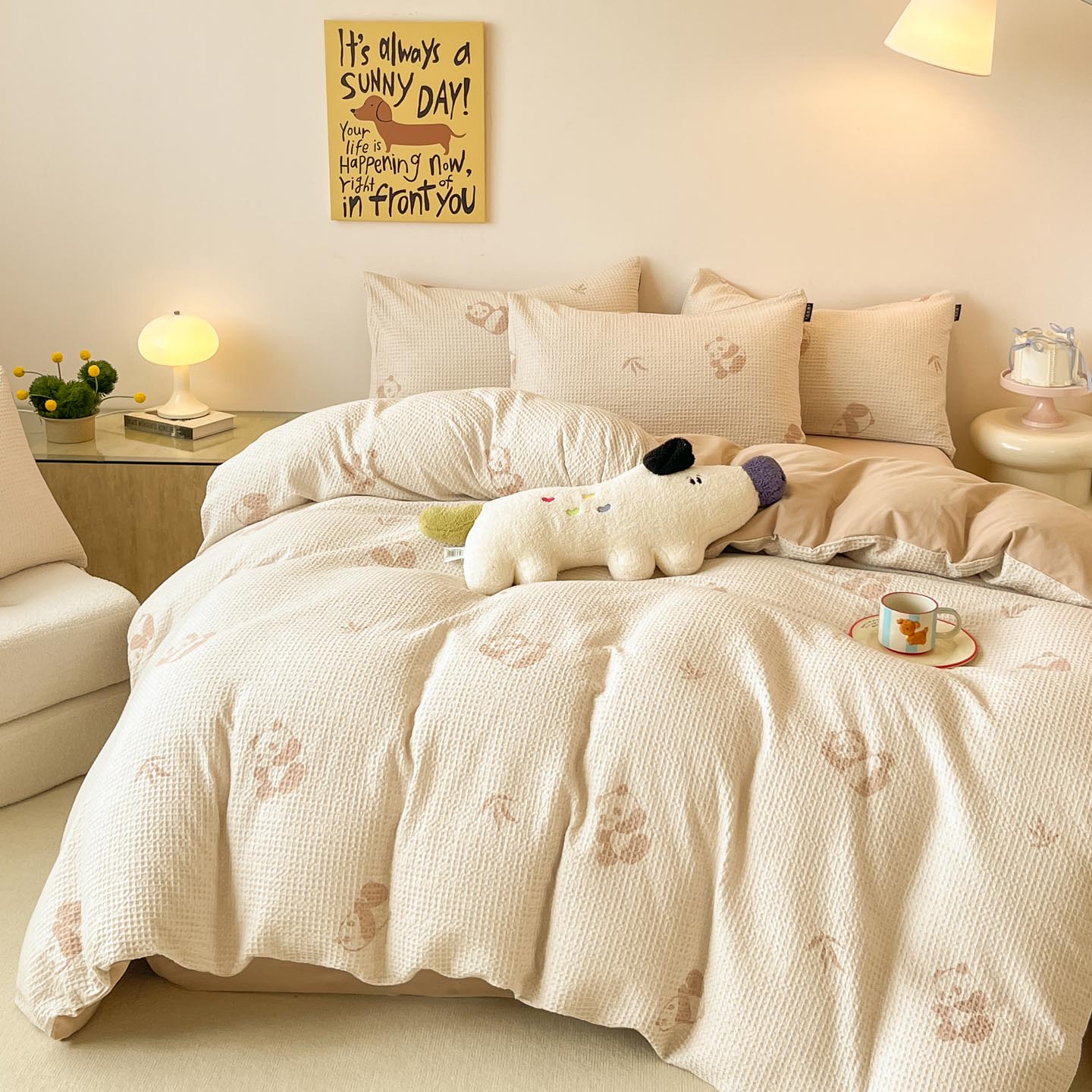 2025新款全棉提花四件套-暮云栖