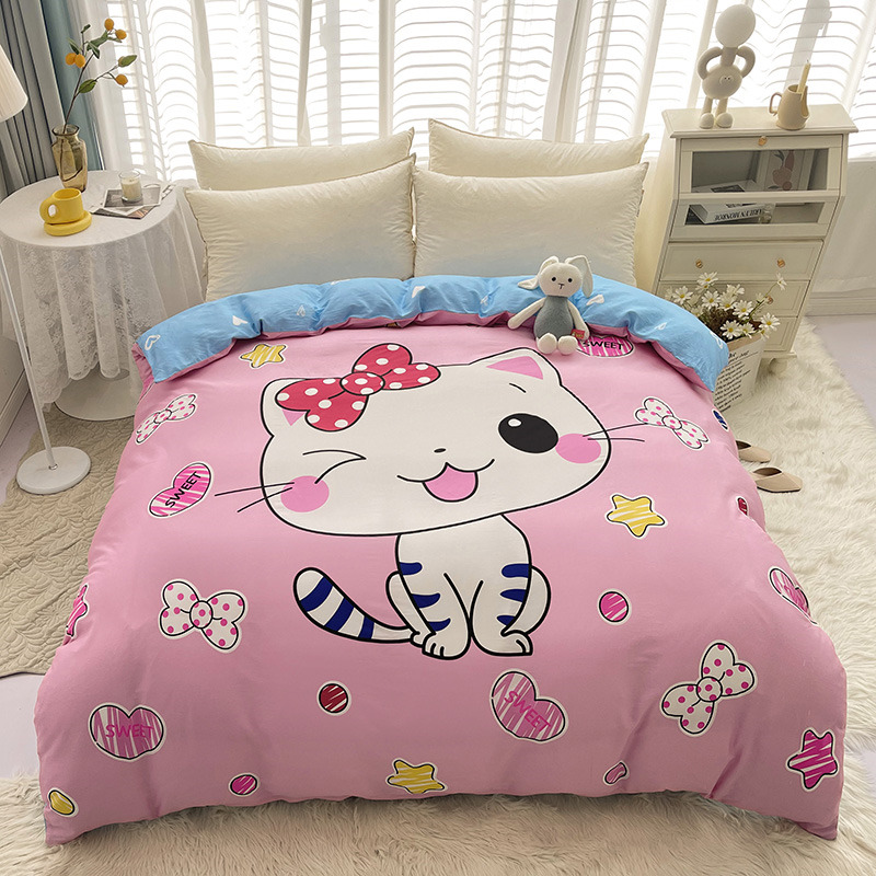 2022新款（自然光图）全棉大版单品-单被套 180*220cm 花花