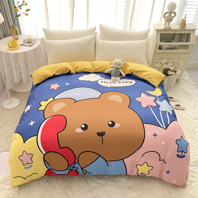 2022新款（自然光图）全棉大版单品-单被套 180*220cm 眷恋