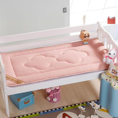 4D立体珊瑚绒幼童床垫 儿童床褥 幼儿园床垫 60*120cm粉色