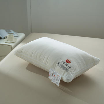 2023新款川田和风 酒店日式 40S全棉小提花高中低枕  枕头枕芯