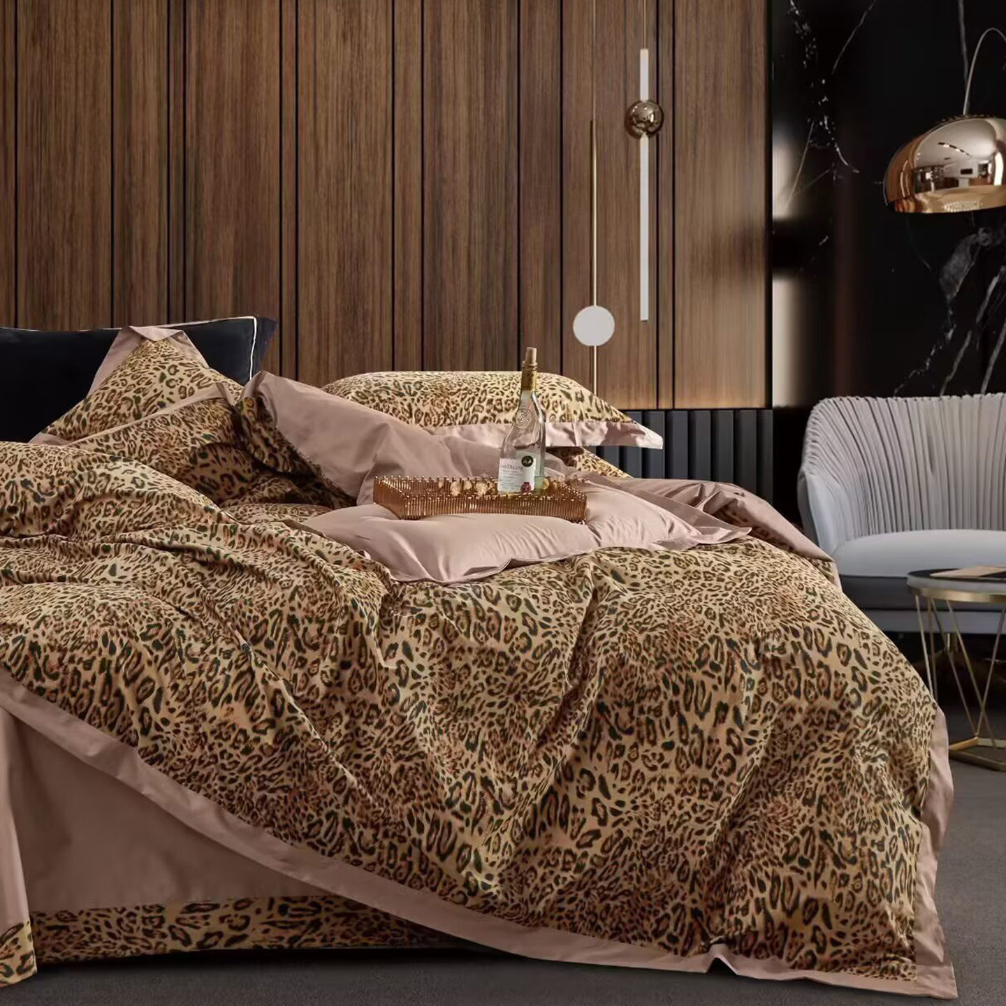 91家纺网 家纺一手货源 找家纺 （总）未来家居 2025新款UD活性印染铂金贡缎长绒棉四件套