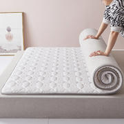 2022新款水洗棉防滑床垫（厚度4cm） 0.8*1.9m 魅力花-白