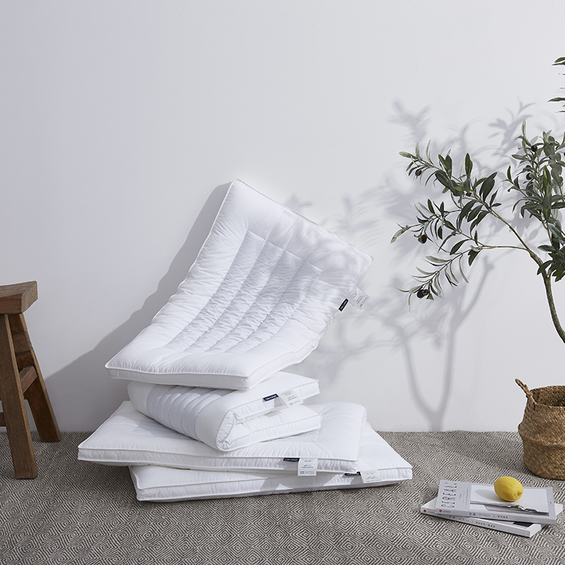 境月 爆款 全棉 美度纤维荞麦养护枕（48x74）枕头 枕芯
