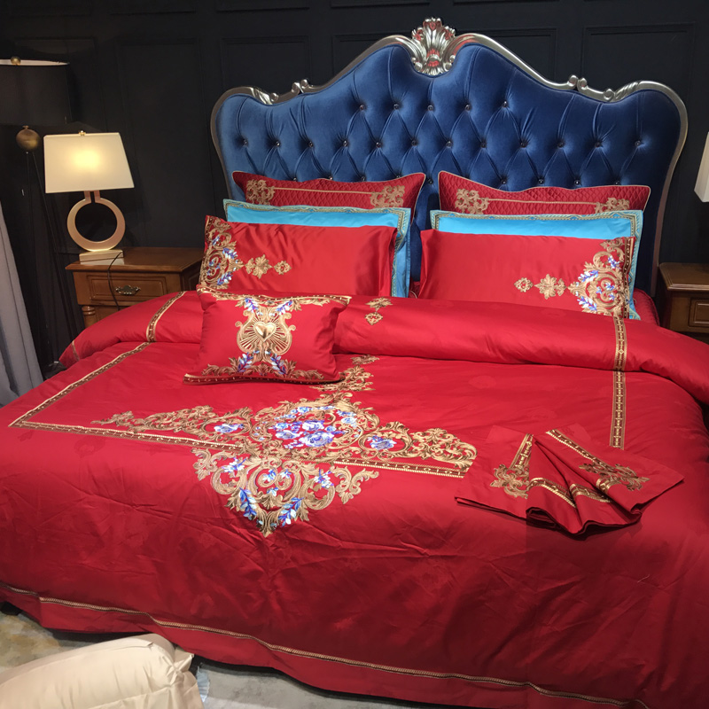 高端婚庆系列多件套 四件套 床单款 黛西庄园
