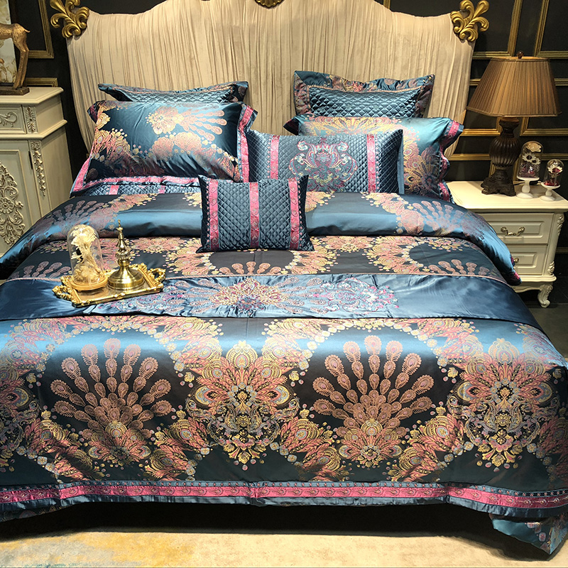 缔缦   2018新品锦缎-卡特琳娜 2.0-2.2m床 四件套