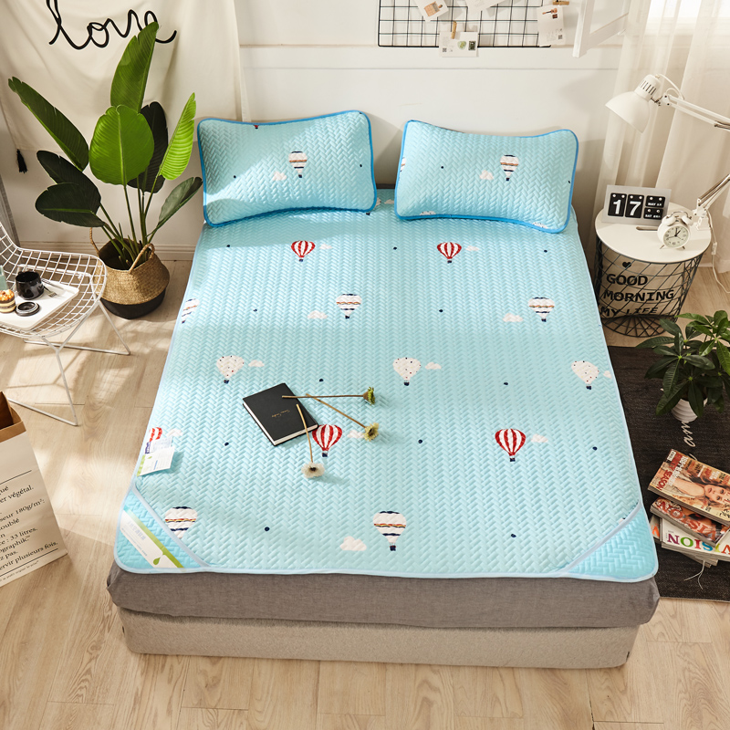 2018新款可水洗冰柔天丝空调软席三件套 180*200 缤纷气球1
