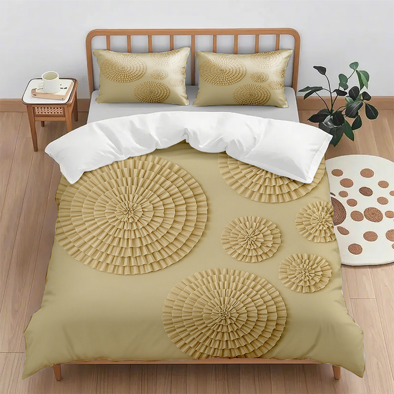 91家纺网 家纺一手货源 找家纺 （总）轩贝雅 新款跨境Pod工厂数码印花被套套装（被套+枕套）第五批