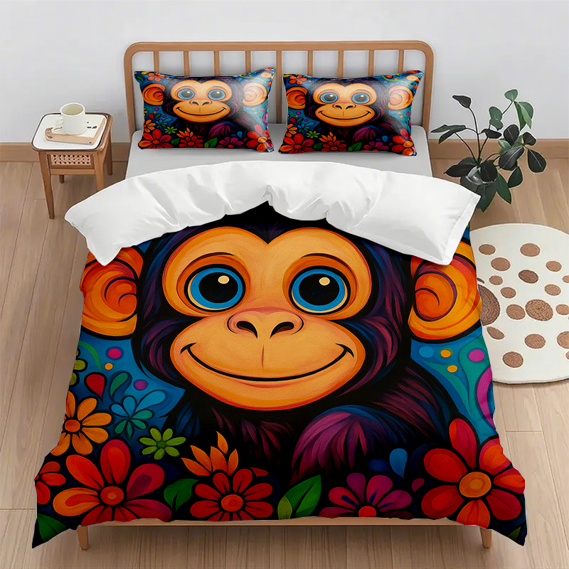 91家纺网 家纺一手货源 找家纺 （总）轩贝雅 新款跨境Pod工厂数码印花被套套装（被套+枕套）第五批