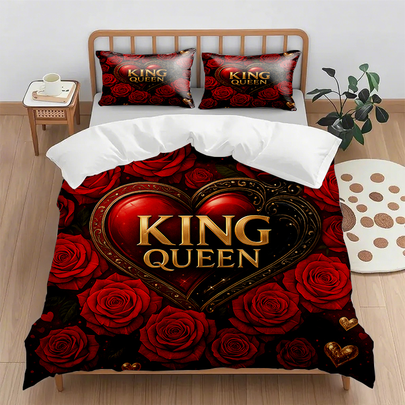 91家纺网 家纺一手货源 找家纺 （总）轩贝雅 新款跨境Pod工厂数码印花被套套装（被套+枕套）第五批