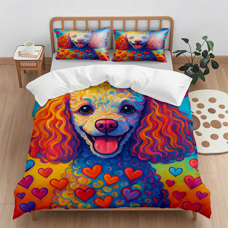 91家纺网 家纺一手货源 找家纺 （总）轩贝雅 新款跨境Pod工厂数码印花被套套装（被套+枕套）第五批