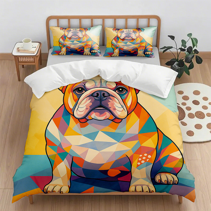 91家纺网 家纺一手货源 找家纺 （总）轩贝雅 新款跨境Pod工厂数码印花被套套装（被套+枕套）第五批