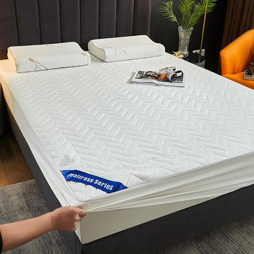 2024新款全棉波纹透气床笠床垫保护套子床褥垫套