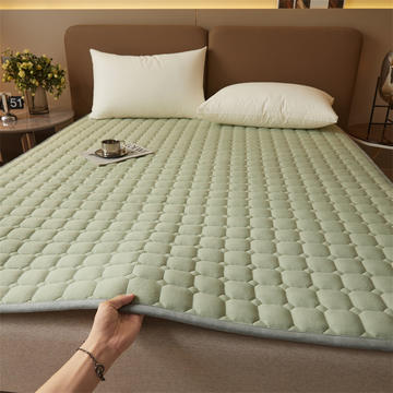 2023新款牛奶绒夹棉床垫软垫家用床褥子保护垫榻榻米保暖新品
