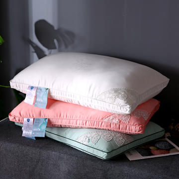 新品玻尿酸枕头家用美肤枕芯立高保湿助睡眠护颈椎单人美容枕