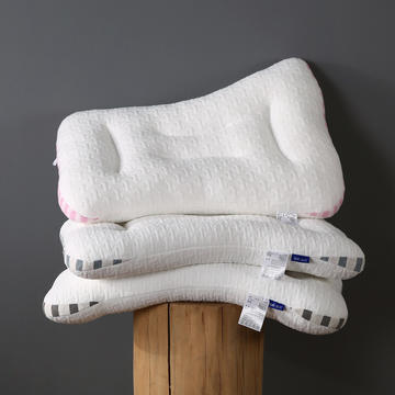 轻奢 超柔针织SPA透气护颈保健枕芯（三色可选）安睡美容枕头
