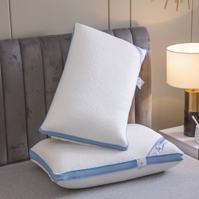 2024新款纯色枕芯枕头乳胶大象热熔枕 水洗热熔枕 48x74cm 水洗热熔枕白色