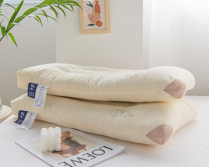 2023新款全棉板蓝根防感定型枕 枕头枕芯 板蓝根枕芯