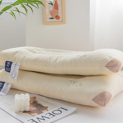 2023新款全棉板蓝根防感定型枕 枕头枕芯 板蓝根枕芯