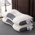 2023新款spa针织棉3D按摩枕助睡眠枕头枕芯 3d按摩枕低枕