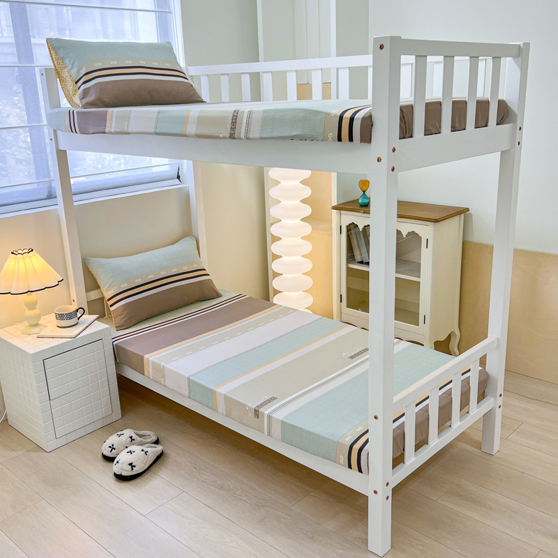 2025新款寝室学生全棉印花三件套单品系列-单床笠