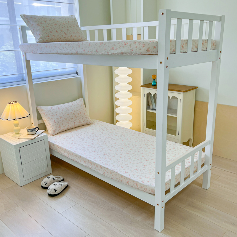 2025新款寝室学生全棉印花三件套单品系列-单床笠