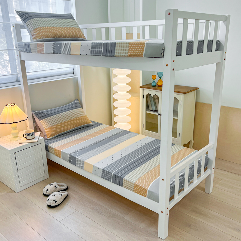 2025新款寝室学生全棉印花三件套单品系列-单床笠