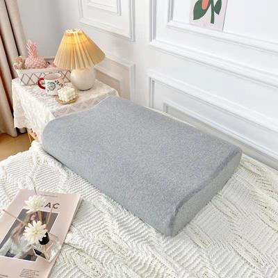 2021新款彩棉系列乳胶枕 成人枕深灰40*60（含内外套）
