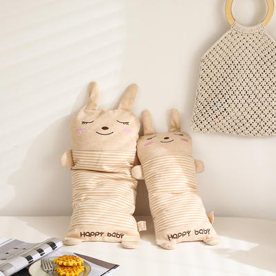 2021新款针织棉卡通羽丝绒枕头枕芯可拆卸款 小号兔子