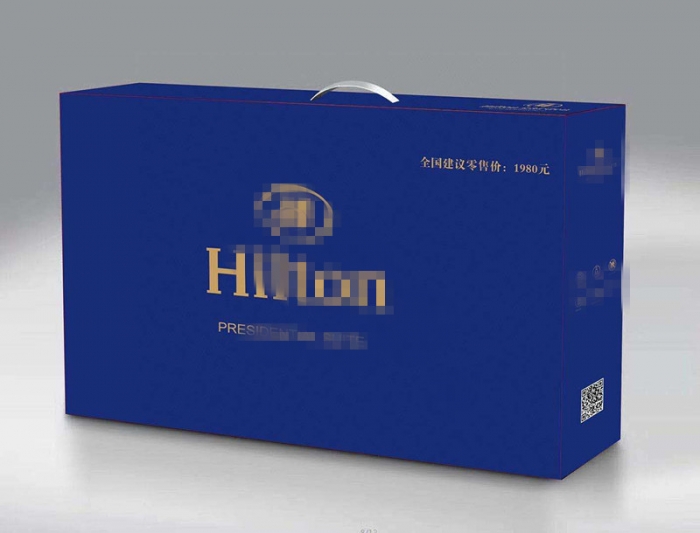 微商爆款希尔顿乳胶枕纯天然乳胶枕头枕芯 一只装 礼盒