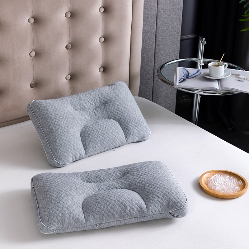 新款透气PE软管枕头可水洗tpe枕芯可调节高度多分区保健枕 30*50cmC1型枕（PE软管）