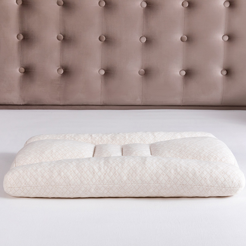 新款透气PE软管枕头可水洗tpe枕芯可调节高度多分区保健枕 40*60cm五分区枕（PE软管）