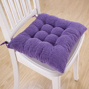 坐垫九孔玉米粒椅垫 40x40cm 紫色