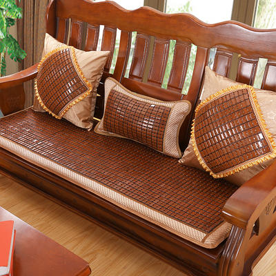夏季沙发垫麻将款防滑厚度3厘米 腰枕35x55cm 麻将垫防滑款