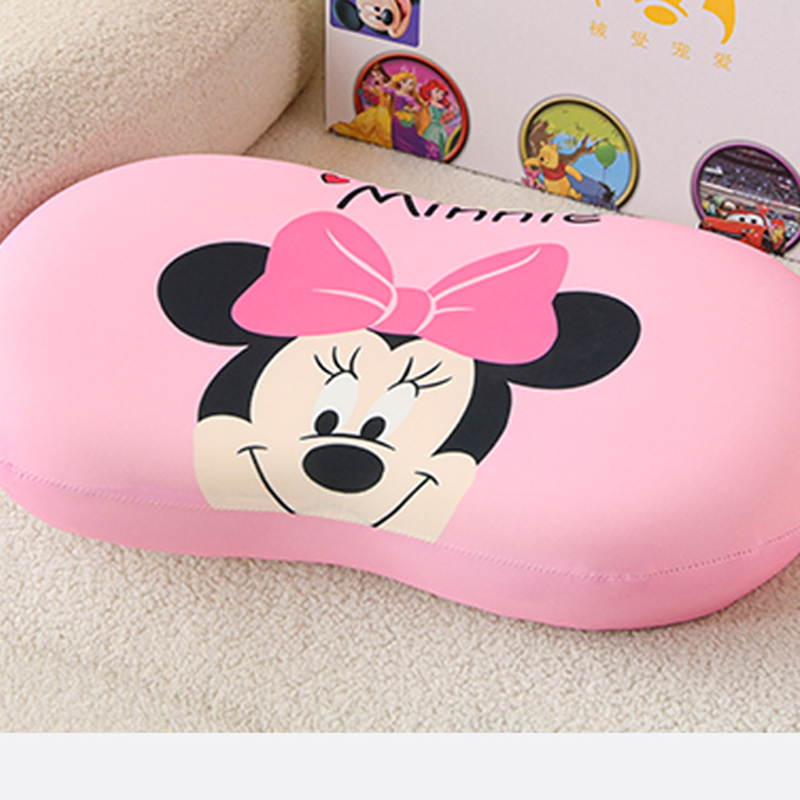 2024新款迪士尼凉感丝乳胶枕芯枕头 一只 粉色米妮